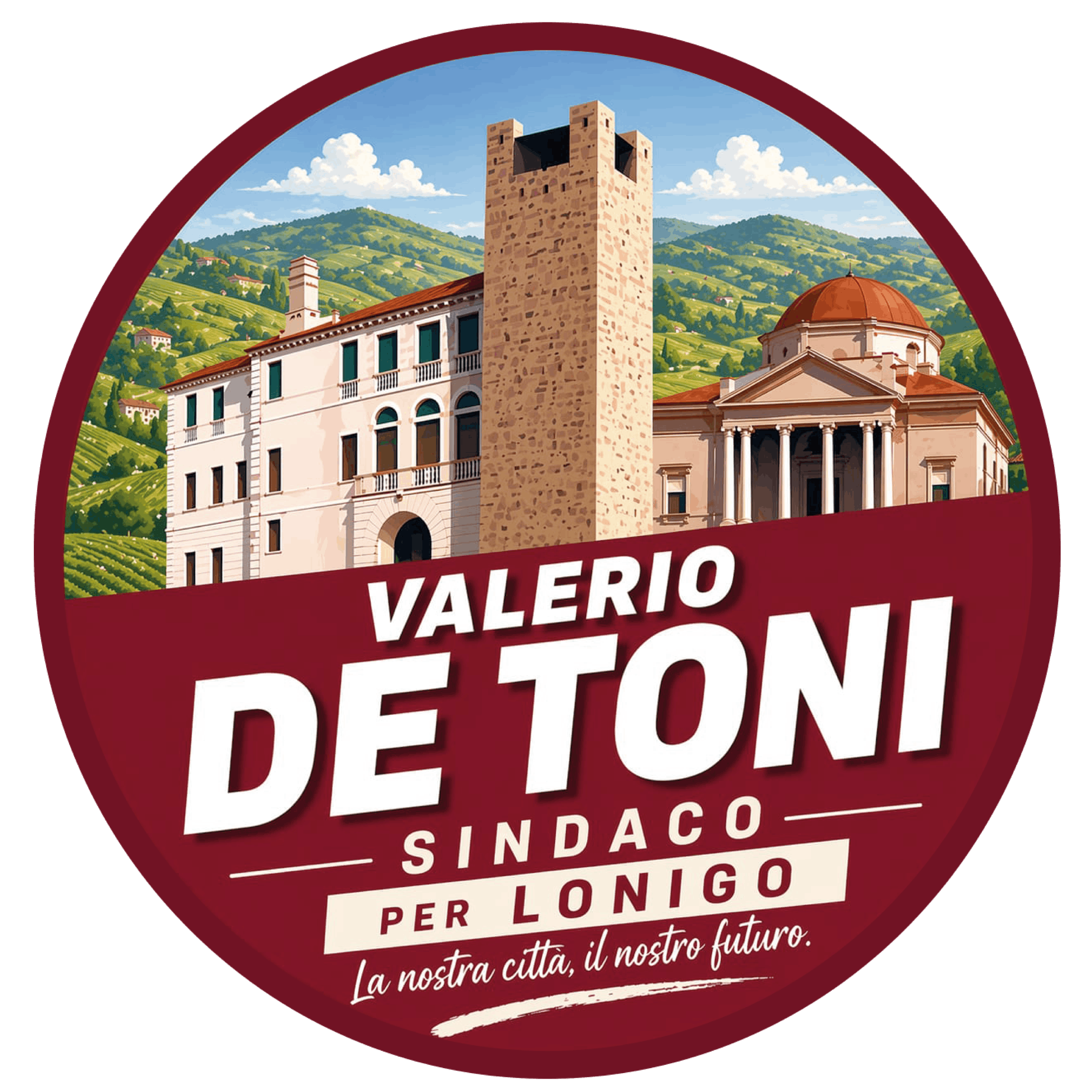 Logo Lista De Toni Sindaco