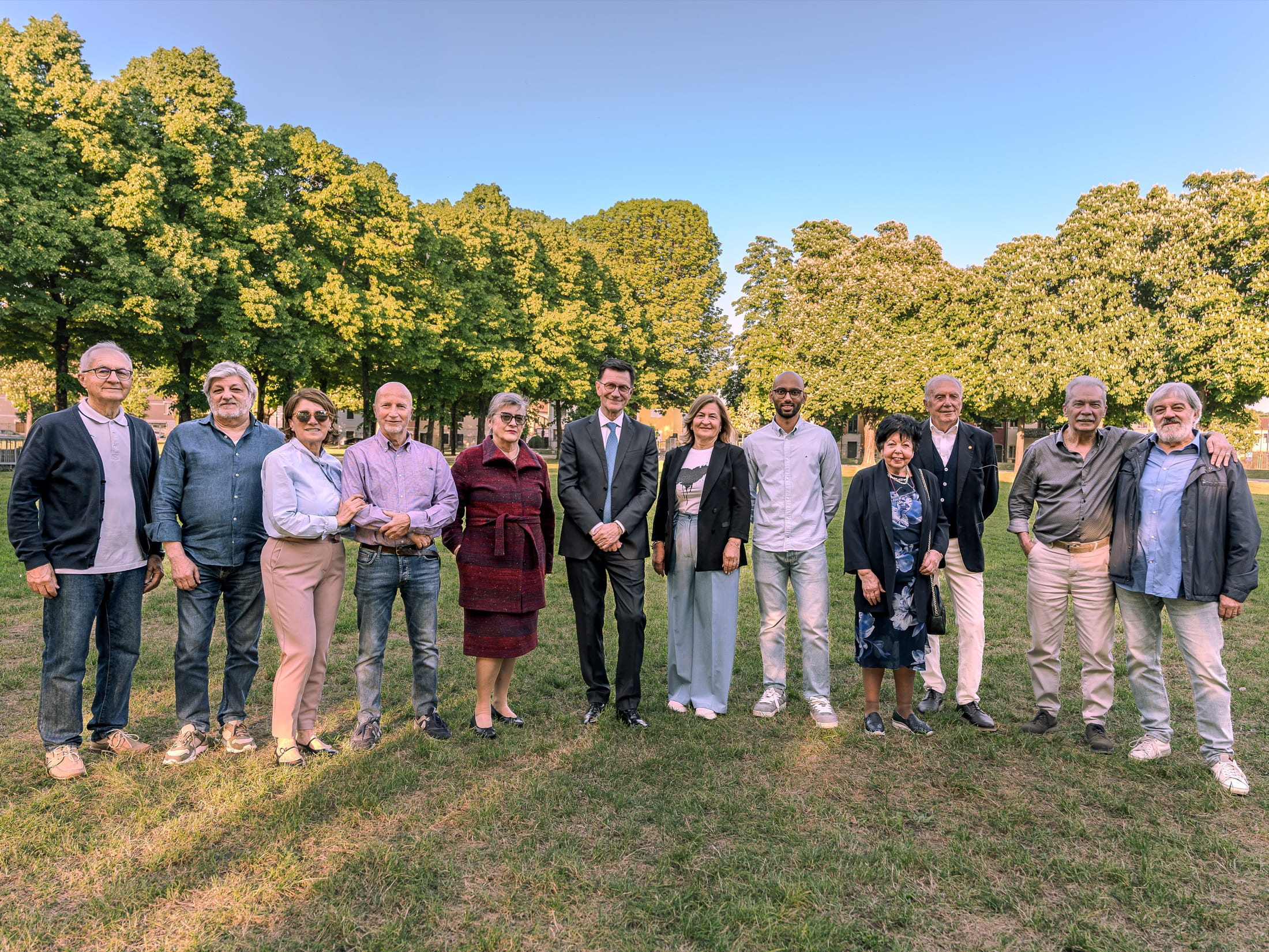 Foto di gruppo dei Democratici per Lonigo